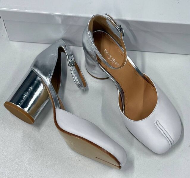 Туфли Maison Margiela женский кожа белый 182920