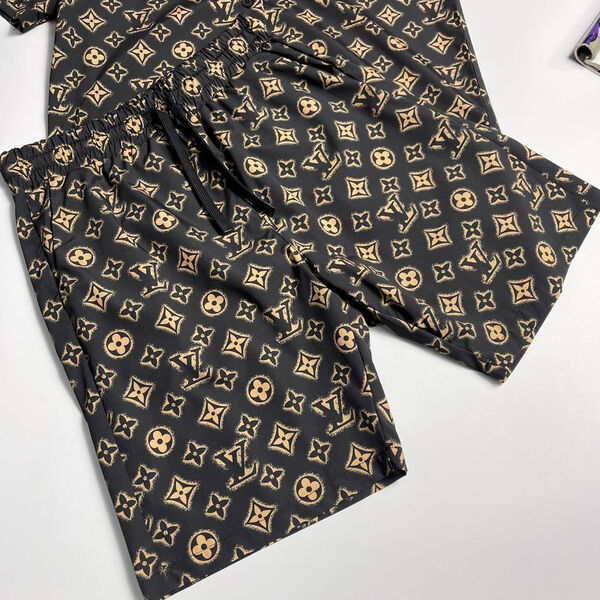 Мужской костюм Louis Vuitton мужской черный 155199-2