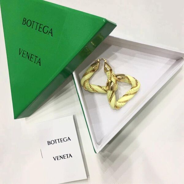 Серьги Bottega Veneta горчичный 70470-2