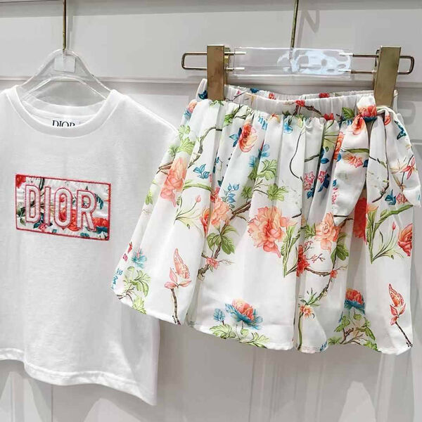 Детский костюм Christian Dior белый 182233-2