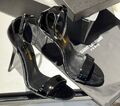 Босоножки Saint Laurent женский кожа черный 105231-1
