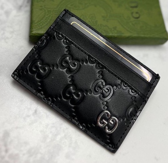 Картхолдер Gucci мужской кожа черный 103485