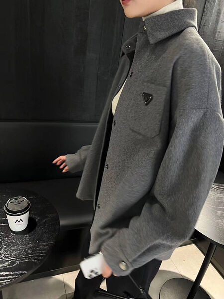 Рубашка Prada женский графитовый 131583-2