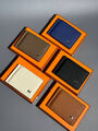 Зажим для купюр Hermès мужской кожа бежевый 154030-7