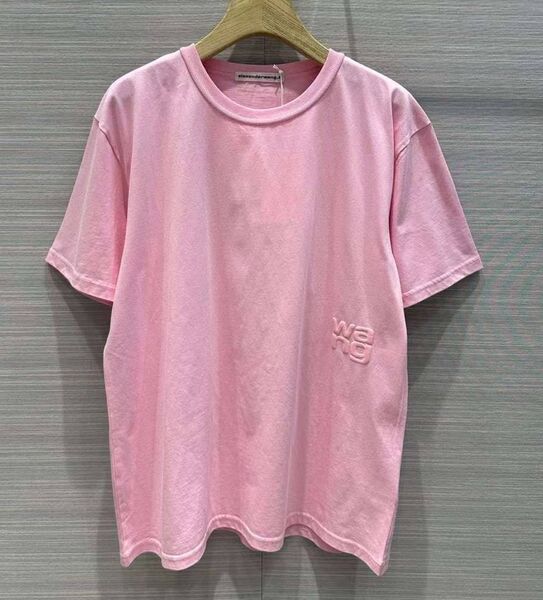 Футболка Alexander Wang женский розовый 137504