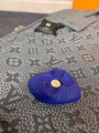 Мужской рюкзак Louis Vuitton мужской кожа графитовый 121192-2