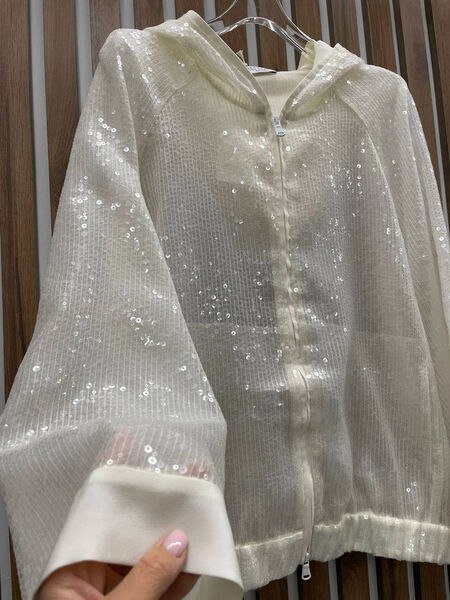 Кофта Brunello Cucinelli женский белый 142973-6