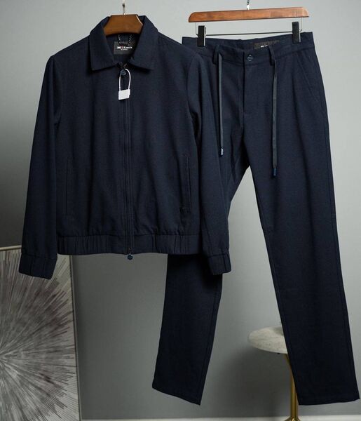 Мужской костюм Kiton мужской синий 157684