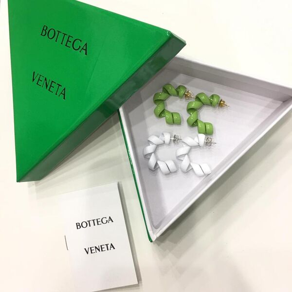 Серьги Bottega Veneta болотный 70472-2