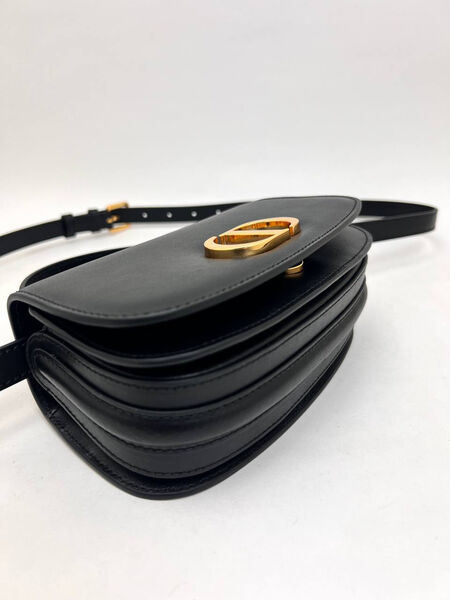 Сумка Christian Dior женский кожа черный 163351-4