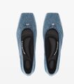 Балетки Alexander Wang женский джинса бирюзовый 114918-3