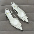 Туфли Valentino женский кожа белый 121273-2