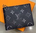 Мужской портмоне Louis Vuitton мужской кожа черный 173921-1