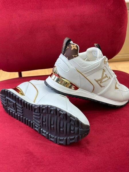Кроссовки Louis Vuitton женский кожа белый 99109-3