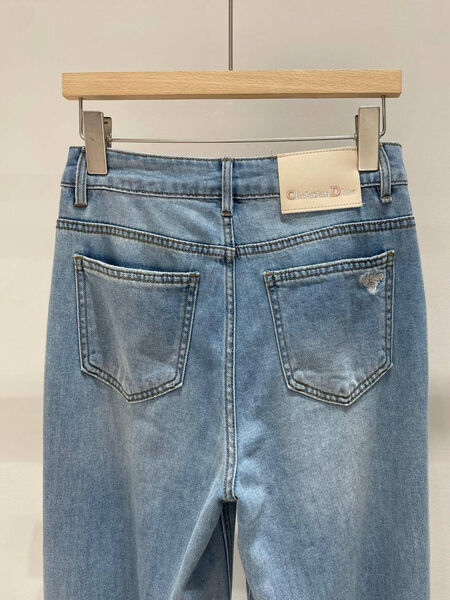 Джинсы Christian Dior женский джинса бирюзовый 187064-5