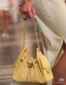 Сумка Chanel женский замша горчичный 189427-2