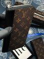 Портмоне Louis Vuitton мужской канва черный 61897-1