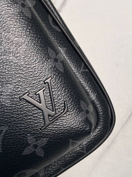 Мужская сумка слинг Louis Vuitton мужской кожа черный 180838-2