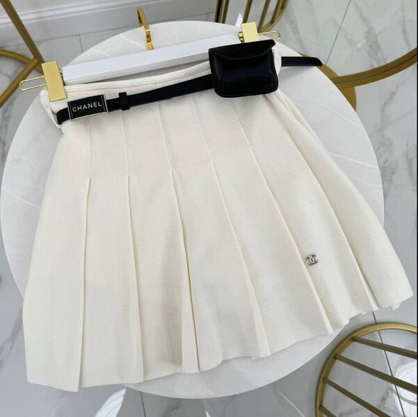 Юбка Chanel женский белый 138086
