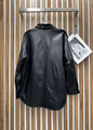 Рубашка Chrome Hearts женский кожа черный 158331-5