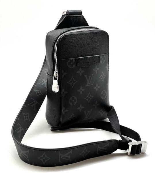 Мужская сумка слинг Louis Vuitton мужской канва черный 42969