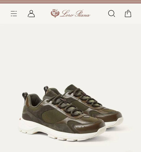 Мужские кроссовки Louis Vuitton мужской кожа swift зеленый 176013-6