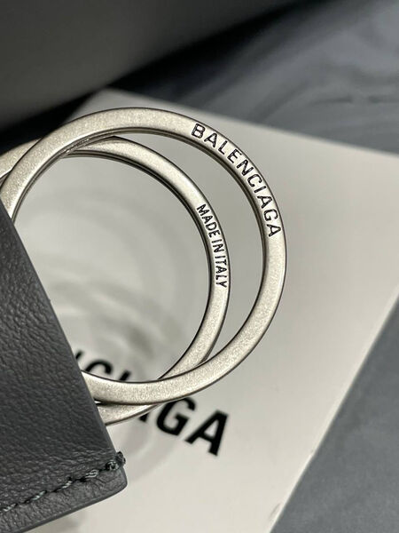 Сумка Balenciaga женский кожа графитовый 150613-4