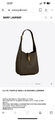 Сумка Saint Laurent женский кожа графитовый 143500-4