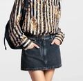 Юбка Louis Vuitton женский джинса серебристый 147305