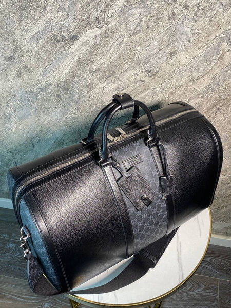 Дорожная сумка Gucci женский кожа черный 171686-2