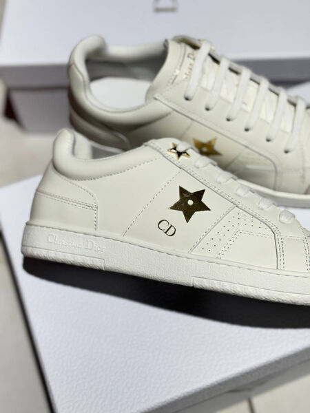Кеды Christian Dior женский кожа белый 148032-5