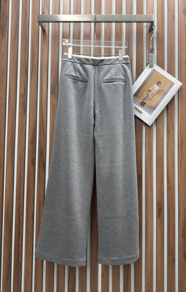 Брюки Brunello Cucinelli женский графитовый 164366-2