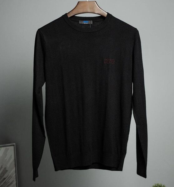 Мужской свитер Kiton мужской черный 157625