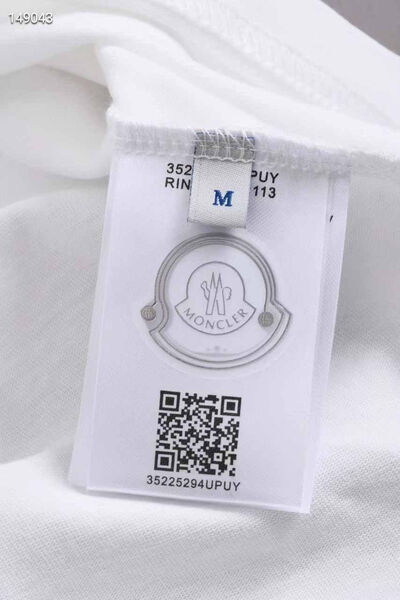 Мужская футболка Moncler мужской белый 172524-7