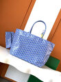 Сумка Goyard женский кожа бирюзовый 186470-2