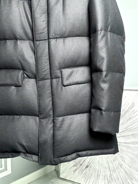 Мужской пуховик Loro Piana мужской черный 165374-7