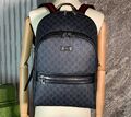 Мужской рюкзак Gucci мужской кожа черный 143070-1