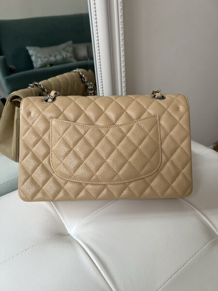 Сумка Chanel 2.55 женский кожа бежевый 102725-4