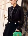 Блузка Chanel женский черный 137869-1