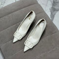 Туфли Valentino женский кожа белый 121243-2