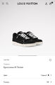 Мужские кроссовки Louis Vuitton мужской кожа черный 168548-10