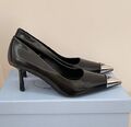 Туфли Prada женский кожа черный 134815-1