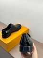 Мужские туфли Louis Vuitton мужской кожа черный 145860-5