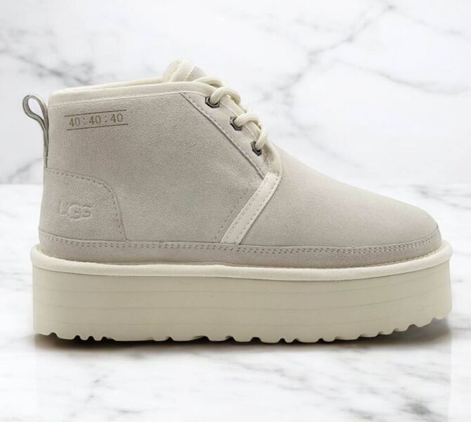 Угги Ugg Neumel Platform женский замша графитовый 163777