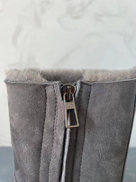 Мужские ботинки Loro Piana мужской замша графитовый 101015-4