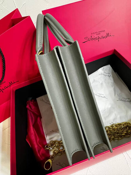 Сумка Schiaparelli женский кожа графитовый 174274-5