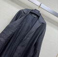 Плащ Prada женский кожа черный 125630-4