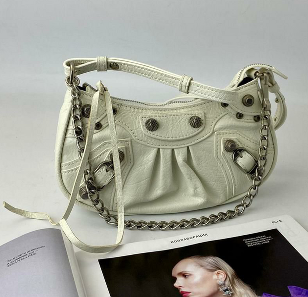 Сумка Balenciaga женский кожа болотный 72317