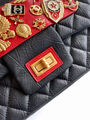 Сумка Chanel женский кожа черный 194334-3