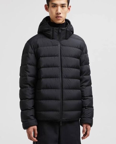 Мужской пуховик Moncler мужской синий 200563